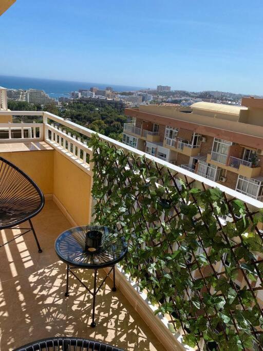 Apt Con Espectacular Vista, Piscinas, Recep 24 Hs Benalmádena Exterior foto