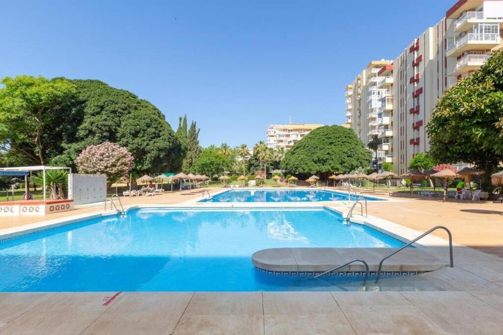 Apt Con Espectacular Vista, Piscinas, Recep 24 Hs Benalmádena Exterior foto